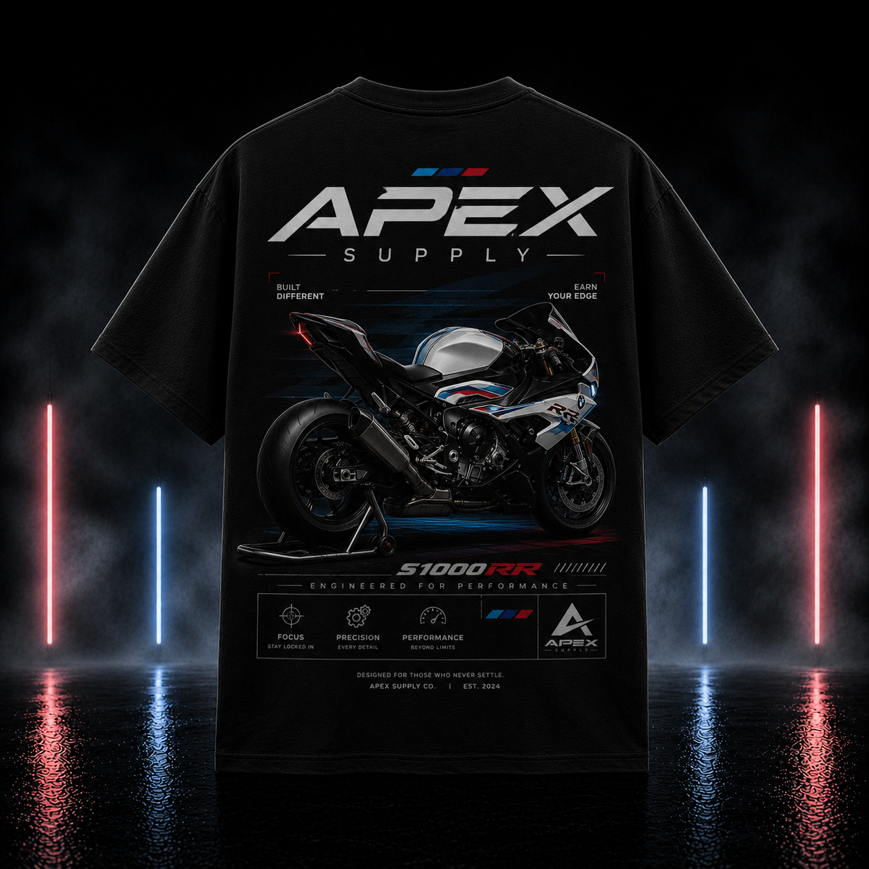 NIGHT RUN TEE