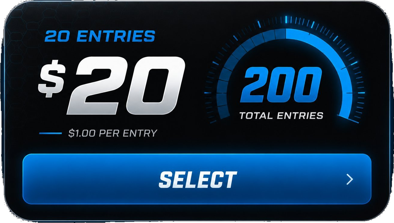 $20 pack — 200 total entries