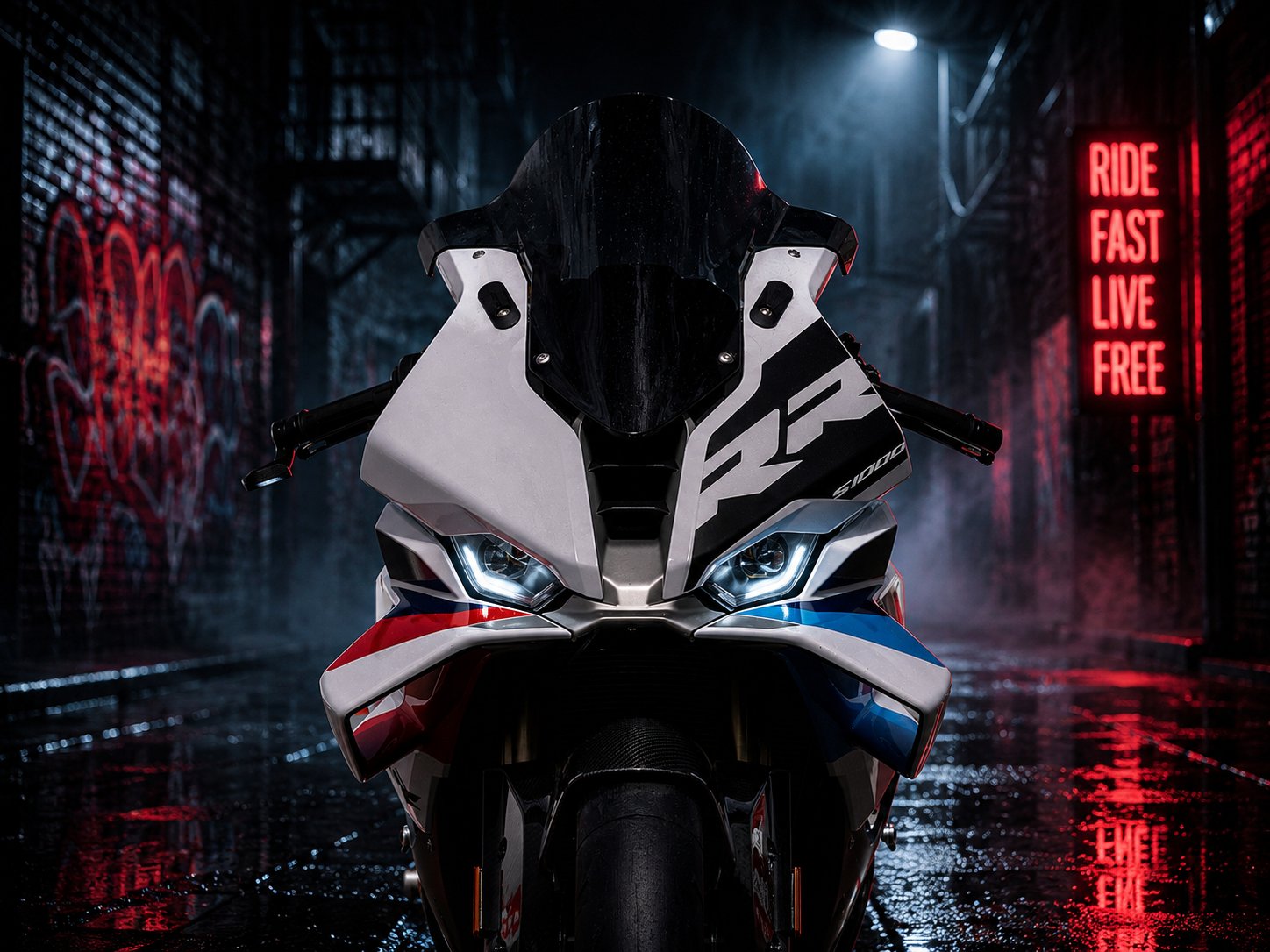 BMW S1000RR front view